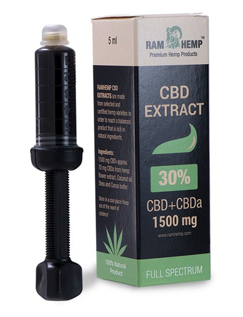 RAMHEMP 30% CBD és CBDa kivonat