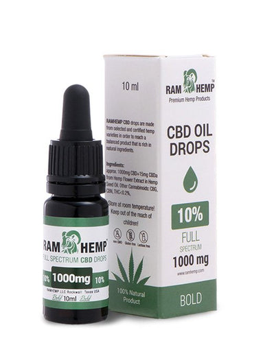 RAMHEMP 10% CBD kenderolaj 10ml