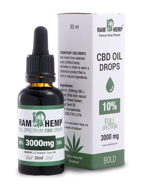 RAMHEMP 10% CBD Kenderolaj 30ml